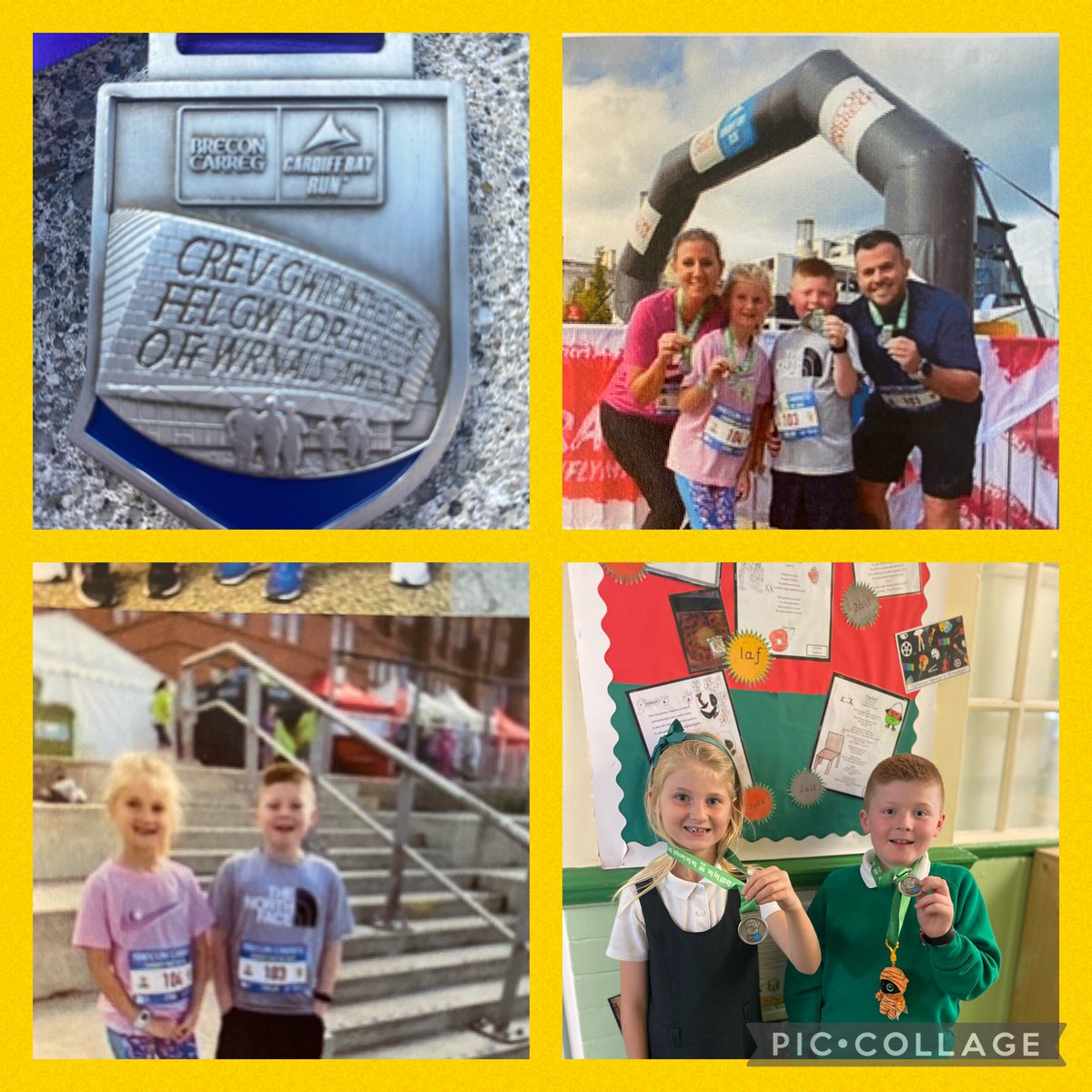 cwmgwyddon's tweet photo. Unigolion iach ac hyderus staff, disgyblion a rieni Cwm Gwyddon yn mwynhau cystadlu - Ras 10km a 2km Bae Caerdydd 2021. Llongyfarchiadau i chi gyd. #cadwnheini https://t.co/h6cjTmtGDl