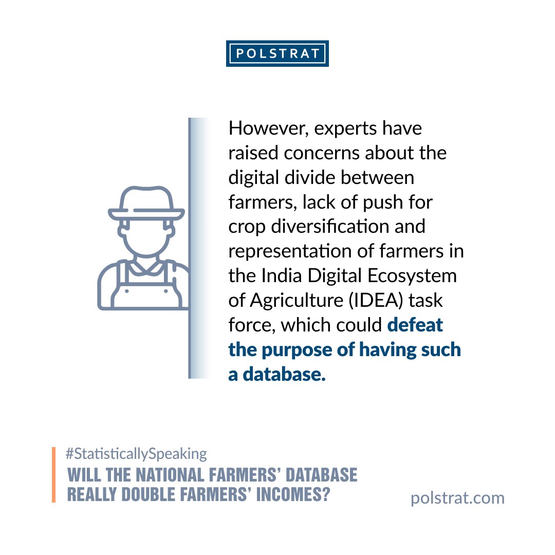 teampolstrat's tweet image. #Polstrat explores how its implementation may expose the already widening digital gap between land-owning and rural, landless farmers in this week&apos;s column in The @DailyGuardian1.

Read: bit.ly/3uhL0Bp

#FarmersDatabase #India #Farmers #AgricultureNews #kisan

2/2