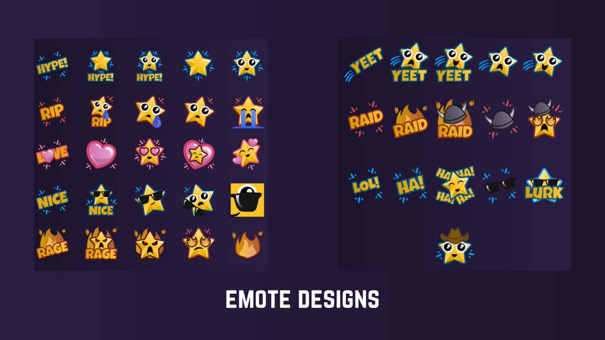 FatsackFails's tweet photo. 🌟 Twitch Affiliate Starter Kit https://t.co/CrWxo9S9Rp

Celebrate right away. Level up your chat. Hit those Sub Goals.

- Badges up to 5 years
- 30 Flairs
- 40+ Emotes
- 100+ Channel Point designs
- Source files + Hi-Res
- License to remix, and share designs (no credit needed) https://t.co/xSqB0yQDzj