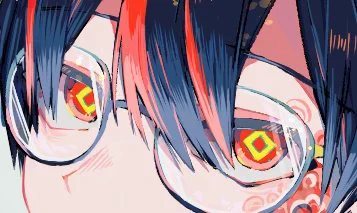 #このタグを見た人は自分の絵柄の目部分を見せる 
👀 