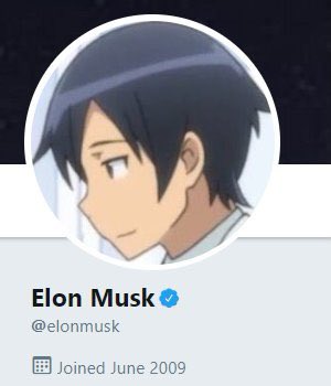 Elon Musk surpreende usando avatar de anime no Twitter - NerdBunker