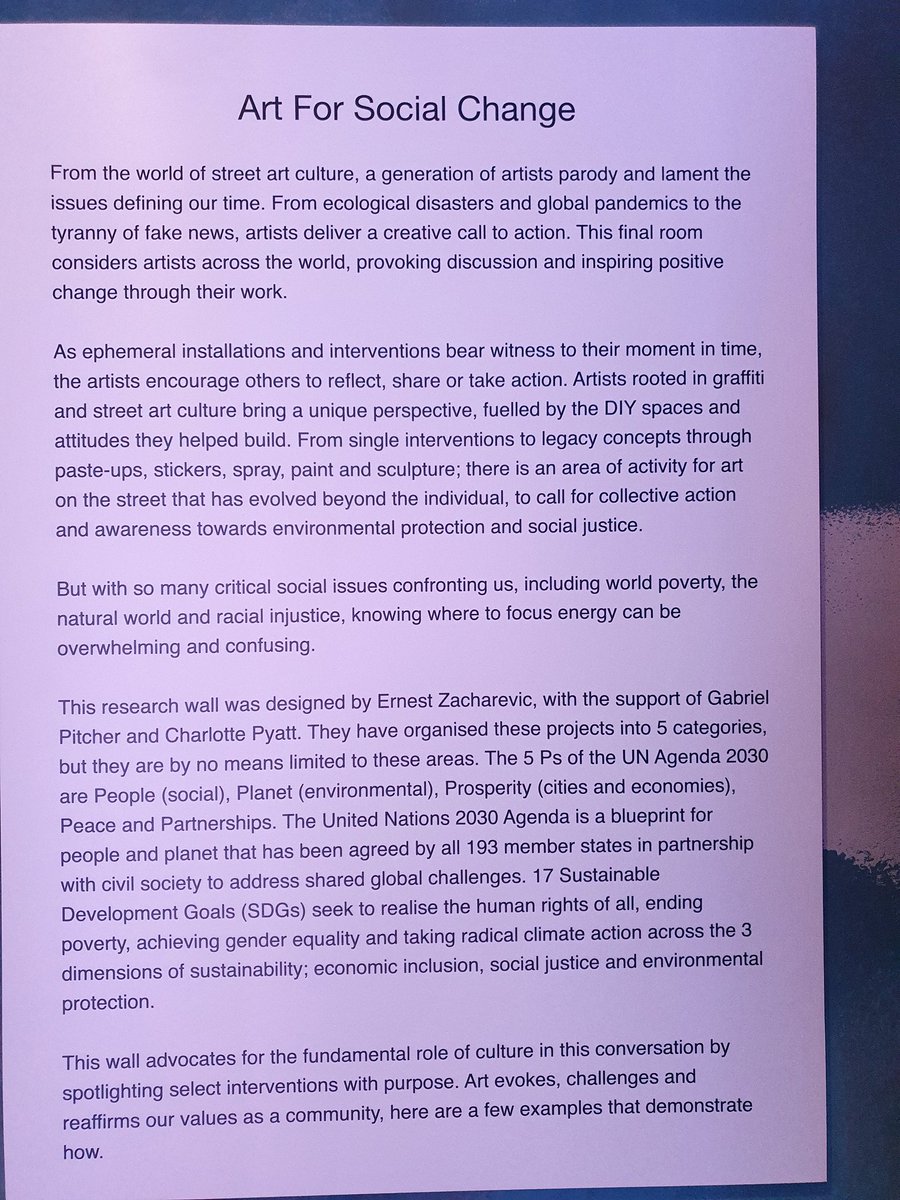 It was great to have an in-person meeting of <a href="/BristolSDGs/">Bristol SDG Alliance</a> this morning and to see <a href="/UWEBristol/">UWE Bristol</a> <a href="/uwe_sdip/">SDIP</a> and <a href="/UWE_GEM/">UWE GEM</a> students and graduates supporting many different #SDGs projects in the city, including the Vanguard exhibition of Bristol Street Art <a href="/mshedbristol/">M Shed</a> <a href="/CharlottePyatt/">Charlotte Pyatt</a>