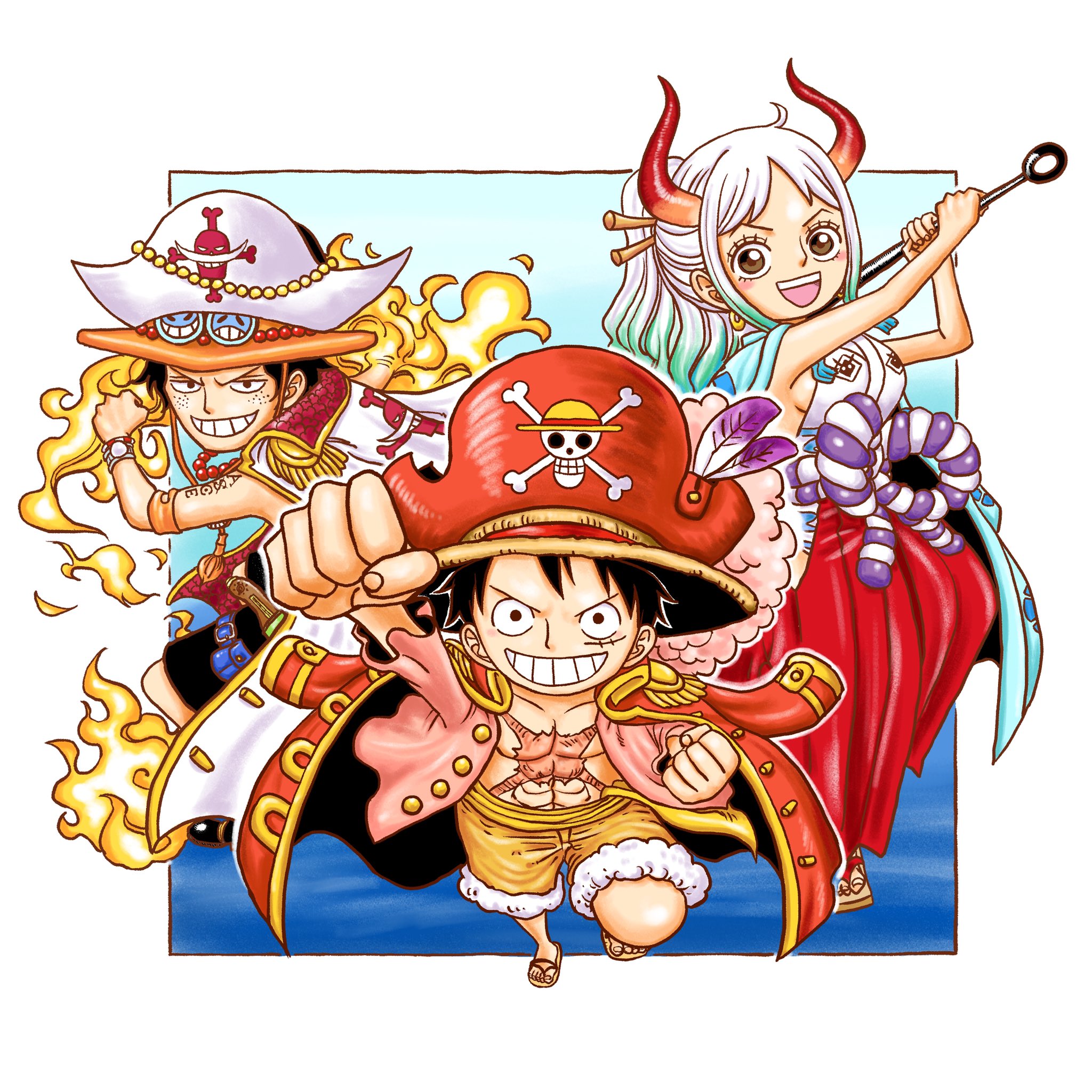 黒線あかまる Na Twitteru ルフィエースヤマト 別衣装で描いてみた Onepiece ワンピース ルフィ エース ヤマト T Co Hw7xqjwvxs Twitter
