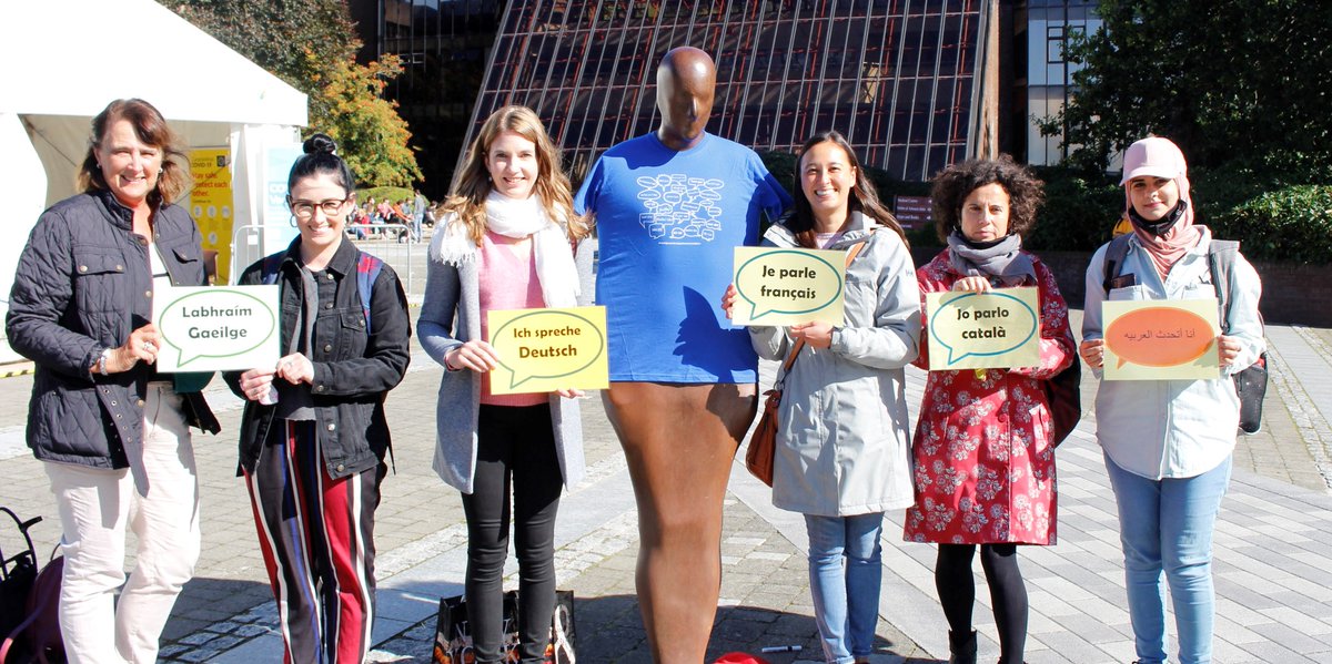 CathJeanneau's tweet photo. Celebrating #EDL2021 with @UL campus.
Check out some of the languages spoken on our campus by students and staff #LanguagesUL
@languages_ie @mlal_ul @ECMLCELV https://t.co/PCP2A8EDoA