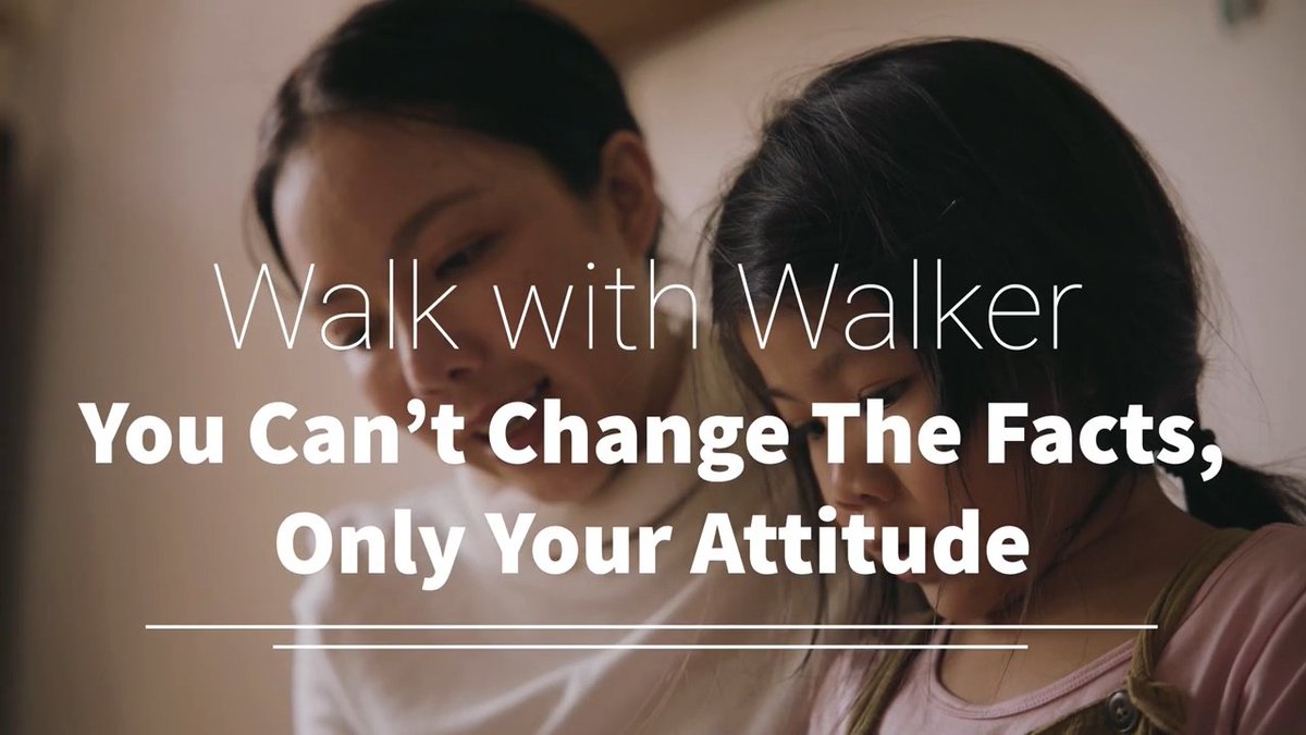 Motivation for a Monday

When I find myself reacting poorly to a situation, I remember that you can't change the facts, only your attitude. Taking control of yourself is a great first step to overcoming challenges and living a happier life.

youtu.be/gOHeBgjRGoM
