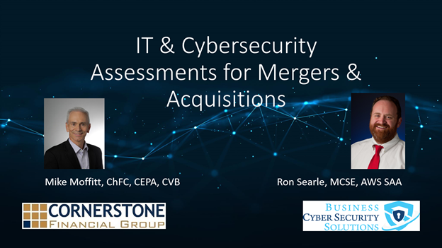 pcs_cloud's tweet image. I'm attending IT &amp;amp; Cybersecurity Assessments for Mergers &amp;amp; Acquisitions. Would you like to attend? buff.ly/3ucIs7C 

#cybersecurity #webinar #mergers #acquisitions #itsolutions #strategies #businessenhancement #business