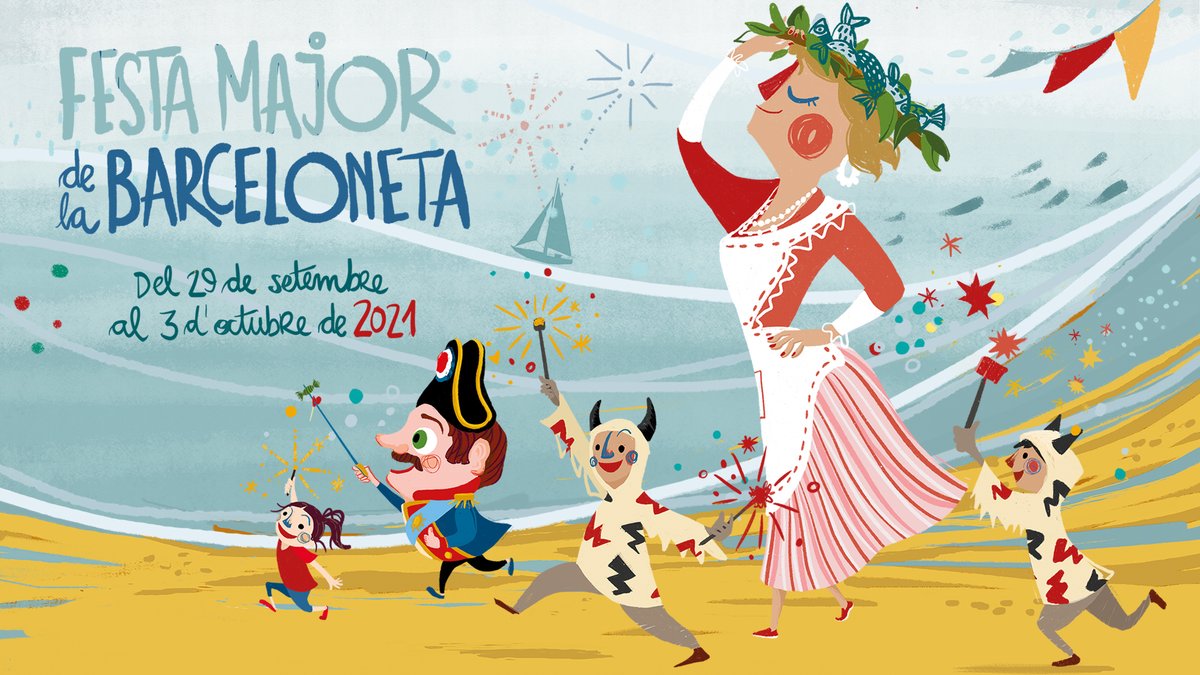 Bcn_CiutatVella's tweet photo. 🎉 Tot a punt per a la Festa Major de la Barceloneta!

📌 Del 29 de setembre al 3 d'octubre.
🌊 Gaudeix d'un bon grapat d'activitats per a tots els gustos ben a prop del mar.

👇 Consulta el programa!
�� https://t.co/lPuugISgrU https://t.co/J2XRQb08WT