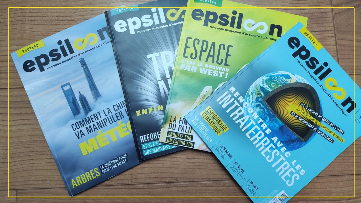Epsiloon_mag's tweet photo. Et un numéro de plus à ajouter à la collection ! #Merci d'être toujours plus nombreux à nous lire  🙏
📸 : @HeSaidCaptain https://t.co/SLhjJzt8pA