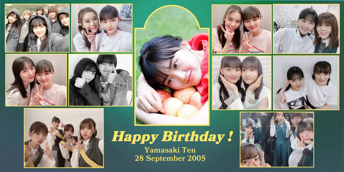 sakuzakacentral's tweet photo. Happy sweet 16th birthday to Sakurazaka46’s baby, Yamasaki Ten-chan! 🌞🐍

It is such a wonderful experience to watch your growth. We are excited to see more from you in the future. Enjoy your youthful days, Ten-chan!

#山﨑天
#山﨑天生誕祭 https://t.co/q5ak5848i2