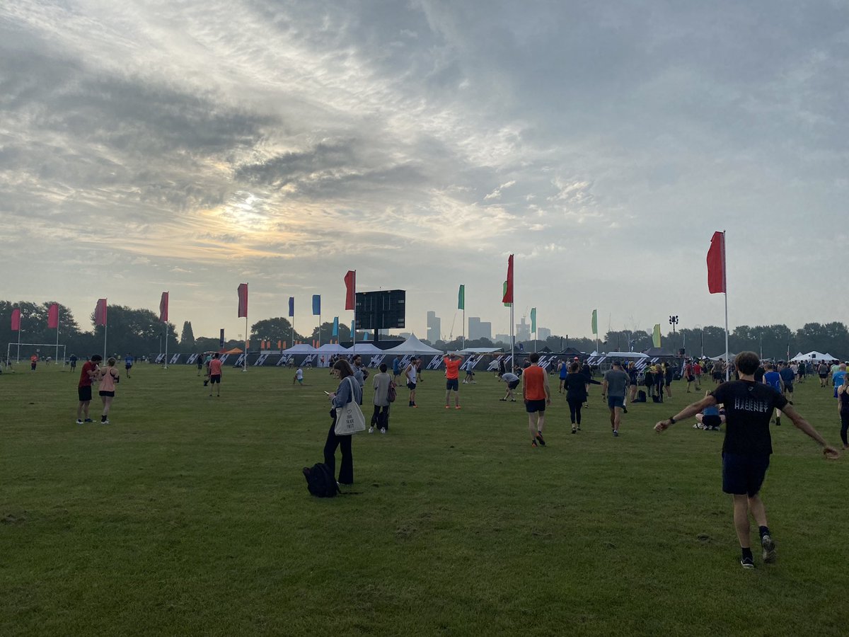 Unable to walk today but what an incredible community event the Hackney Half Marathon was. Support all the way around was amazing and the event itself was great fun