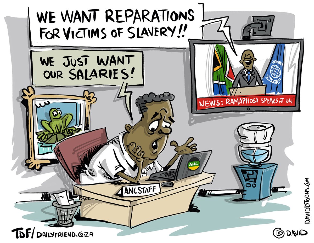 DailyFriendSA's tweet photo. Reparations? https://t.co/MEbRLZdN9g via @DailyFriendSA https://t.co/988e7Luxux