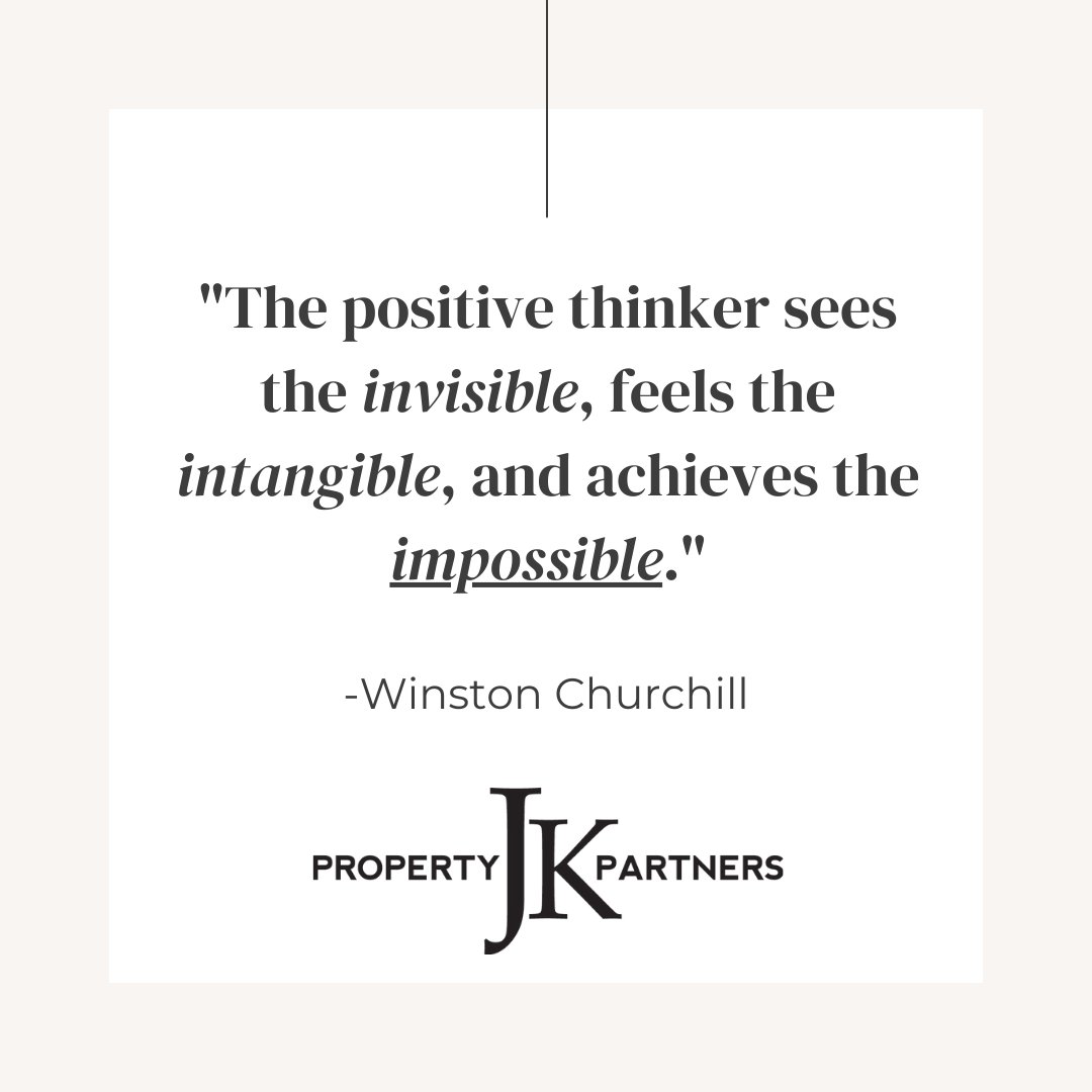 😀👍 Stay positive and achieve the 𝙞𝙢𝙥𝙤𝙨𝙨𝙞𝙗𝙡𝙚!

JK Property Partners
Delivering Dreams by Opening Doors
3475 56th St S #100 | Fargo, ND
jkpropertypartners.com
