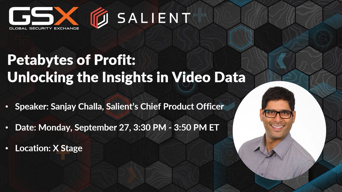 SecEditors's tweet photo. Petabytes of Profit: Unlocking the Insights in Video Data
·Provide insight into how video data is being leveraged for use beyond security
·Explore various technology choices and deployment patterns
·Discuss practical considerations, insights in choosing &amp; deploying a VMS
#gsx2021 https://t.co/dAGb2wR0jT