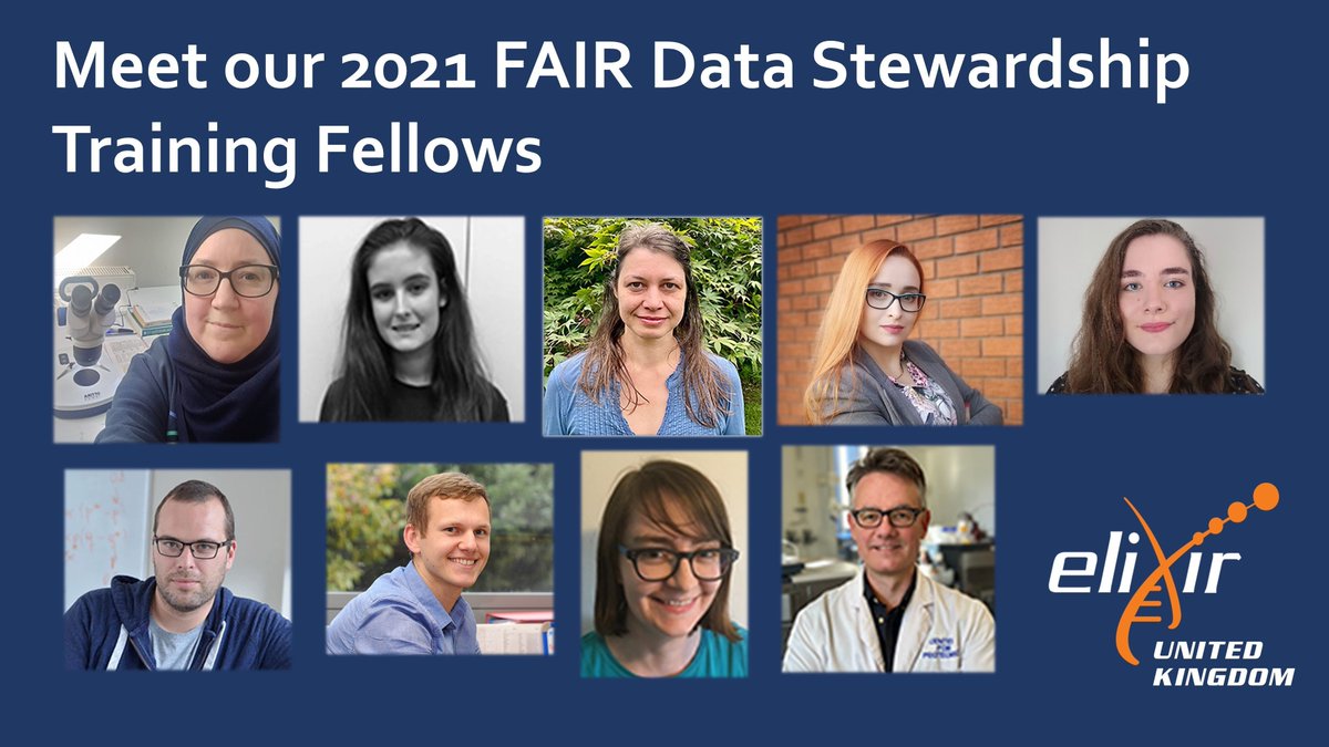 I am a #FAIR Data Stewardship Training Fellow 
<a href="/ElixirNodeUk/">ELIXIR UK</a>
 !! 
Read more about the other fellows and me here:
elixiruknode.org/fellows/
Looking forward to promote data stewardship through 
<a href="/Brookes_CFG/">Brookes_CFG</a>  and <a href="/oxford_brookes/">Oxford Brookes University</a>