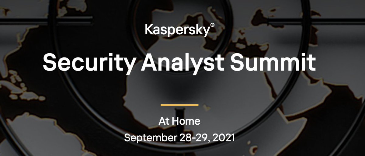 #TheSAS2021 starts TOMORROW! Don't miss out on the free &amp; open sessions on:

✔️ Writing better YARA rules,
✔️ Kubernetes,
✔️ Reverse-engineering,
✔️ Cyber Stability Games, 

Register now 👉 kas.pr/v9h8