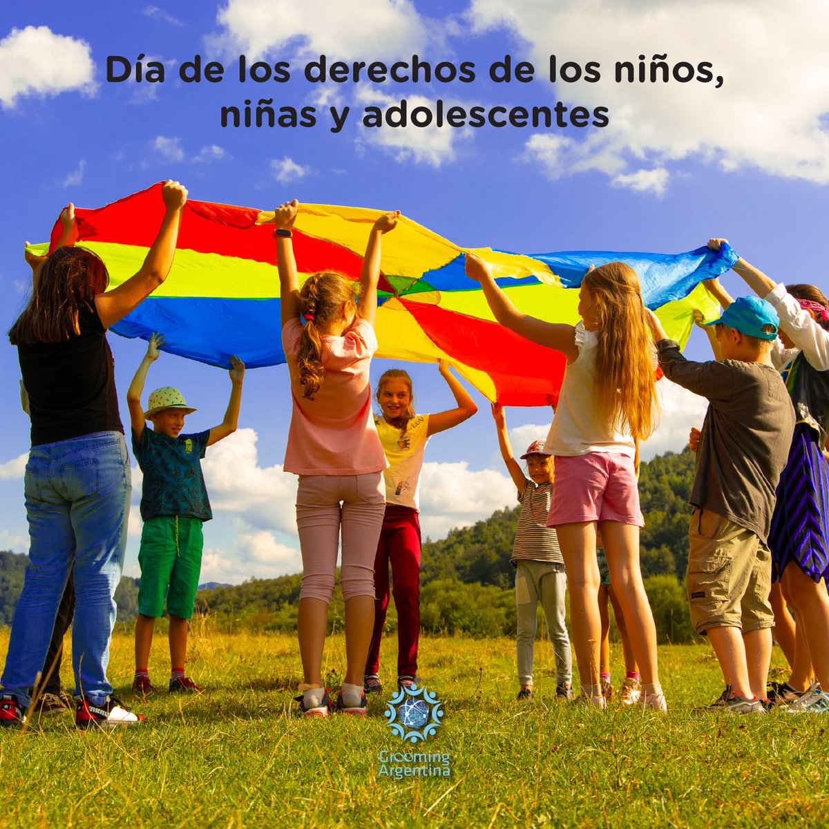 GroomingArg's tweet photo. 👩🏼‍💻👨🏾‍💻 En el Día Nacional de los Derechos de #NNyA, reafirmamos nuestro compromiso y esfuerzo por la promoción, defensa y efectivo cumplimiento de sus derechos, en pos de la protección de las infancias y adolescencias para que vivan libres de violencias en el mundo digital. https://t.co/316fbEj5ce