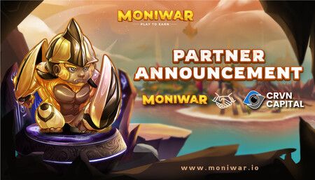 moniwar_game's tweet photo. #MoniWar is excited to announce our partnership with @CRVNCAPITAL.🤝

#CRVN is an organization specializing in appraising potential #CryptoStartup projects and running the website https://t.co/ZTx9aJfkDe

Looking forward to this collaboration to make #MoniWar stronger🚀 https://t.co/hzTm1WSeNY