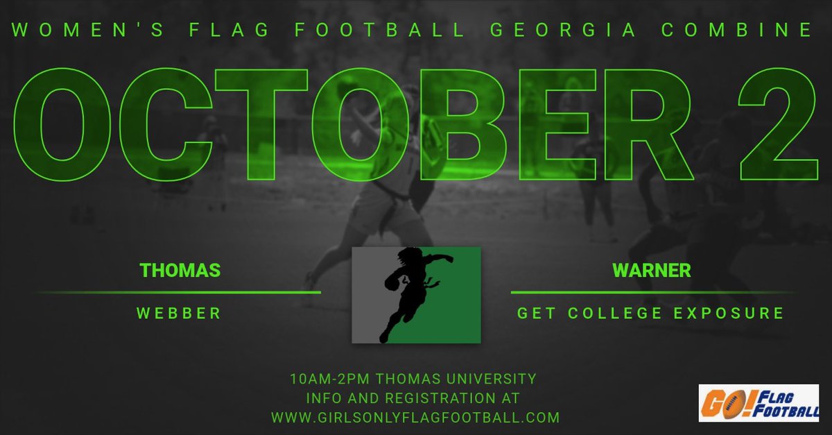webberflagfoot1's tweet photo. one week away from this.   Spots still available.  Ga coaches, get your athletes ready for year 3. https://t.co/3jUxqHuZci