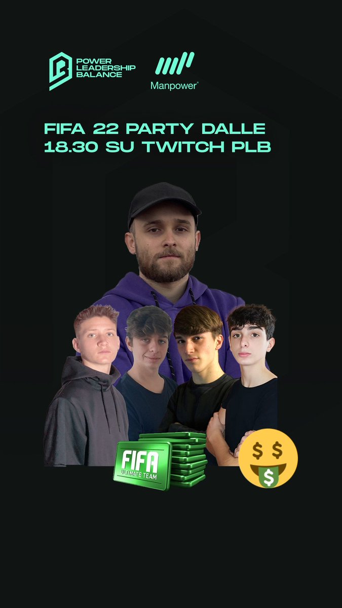 plb_academy's tweet photo. Alle 18.30 live su #twitch con #packsopening da #50k #fifapoints su #FIFA22 https://t.co/Bic6GIp1tk