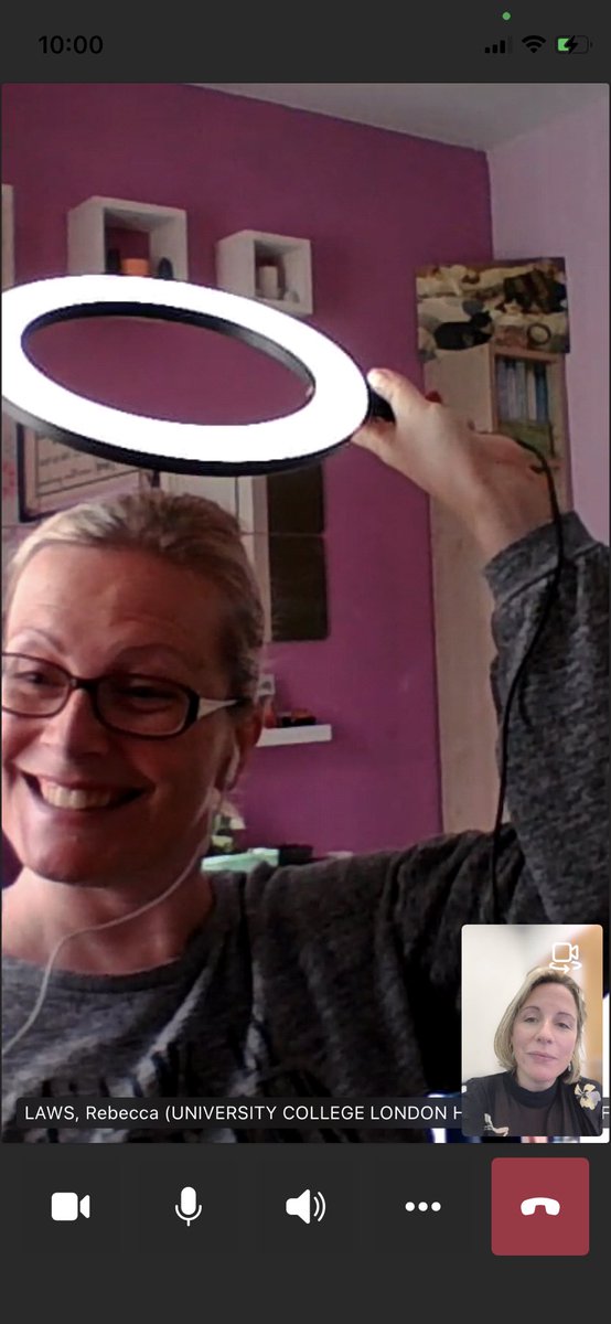 ClareSchilling's tweet photo. @becklaws photographic proof you are an actual angel. #nhsmanager #oneteam @HandN_ERAS_UCLH @UCL_HNAC https://t.co/fvV7M1mrjB