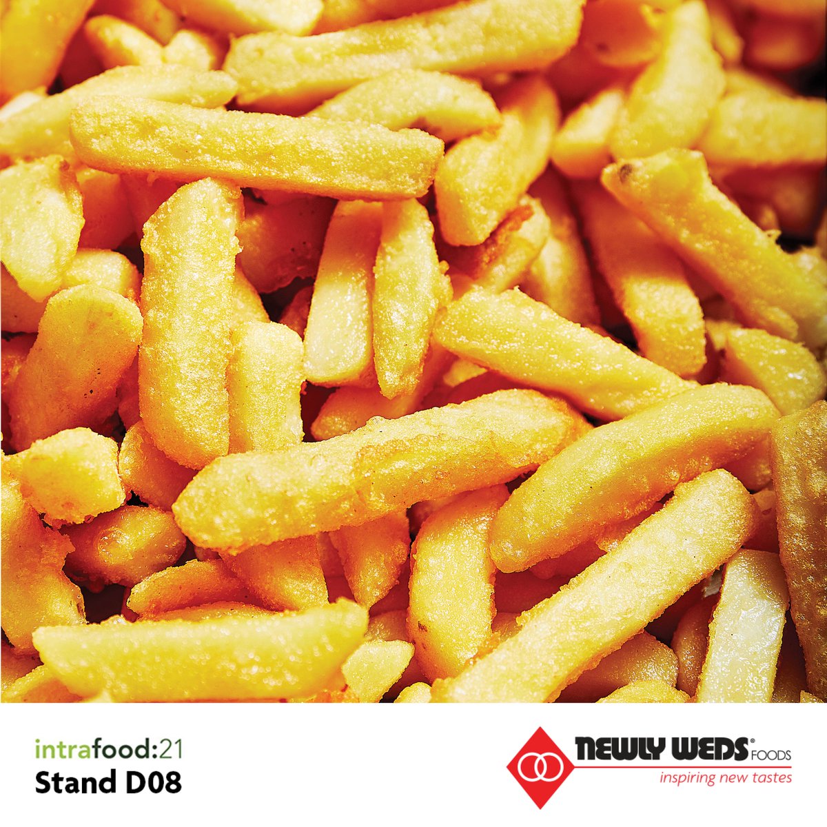 NewlyWedsFoods's tweet photo. Only a month until #Intrafoods21 in Belgium. Looking forward to eating some great #BelgianFrites #NationalDish as we set up our stand D08#Breadcrumb #Coatings #Spicemixes #Flavours #Sauces #JBC #Pank #Seasonings #NWFoods #NWFoodsGlobal #FlavorInnovation #InspiringNewTastes https://t.co/WMINIfivK4