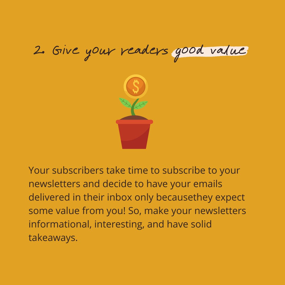 TargetBay's tweet photo. Here's a quick guide on how to create newsletters that are valuable and appreciated.

✅ Create successful email campaigns with BayEngage!

https://t.co/96wjtpw4e5

#bayengage #targetbay #emailmarketing #emailmarketingtips #emailmarketingstrategy #emailmarketingcampaigns https://t.co/CDJW4faDYY
