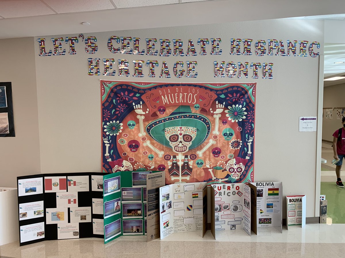 cantrell_ric's tweet photo. Kudos to our LIA students and Mrs. Cornier for decorating the hall and organizing the door decorating contest for Hispanic Heritage month. https://t.co/g8MG8PvjbP