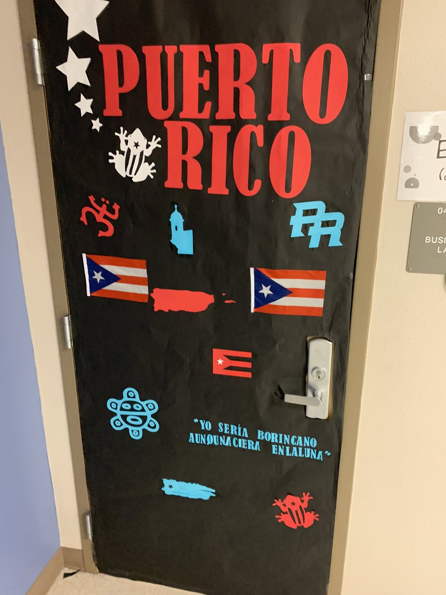cantrell_ric's tweet photo. Kudos to our LIA students and Mrs. Cornier for decorating the hall and organizing the door decorating contest for Hispanic Heritage month. https://t.co/g8MG8PvjbP