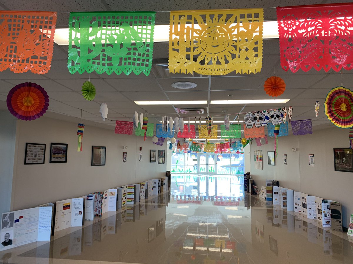 cantrell_ric's tweet photo. Kudos to our LIA students and Mrs. Cornier for decorating the hall and organizing the door decorating contest for Hispanic Heritage month. https://t.co/g8MG8PvjbP