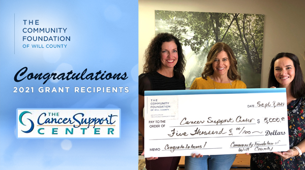 CF_Will_County's tweet photo. The Cancer Support Center was awarded a $5,000 grant to help carry out its mission to provide strength, guidance, and support to anyone impacted by cancer - whoever and wherever they are.
#cancersupportcenter #CFWC #grantrecipients https://t.co/CXTrerwf4d
