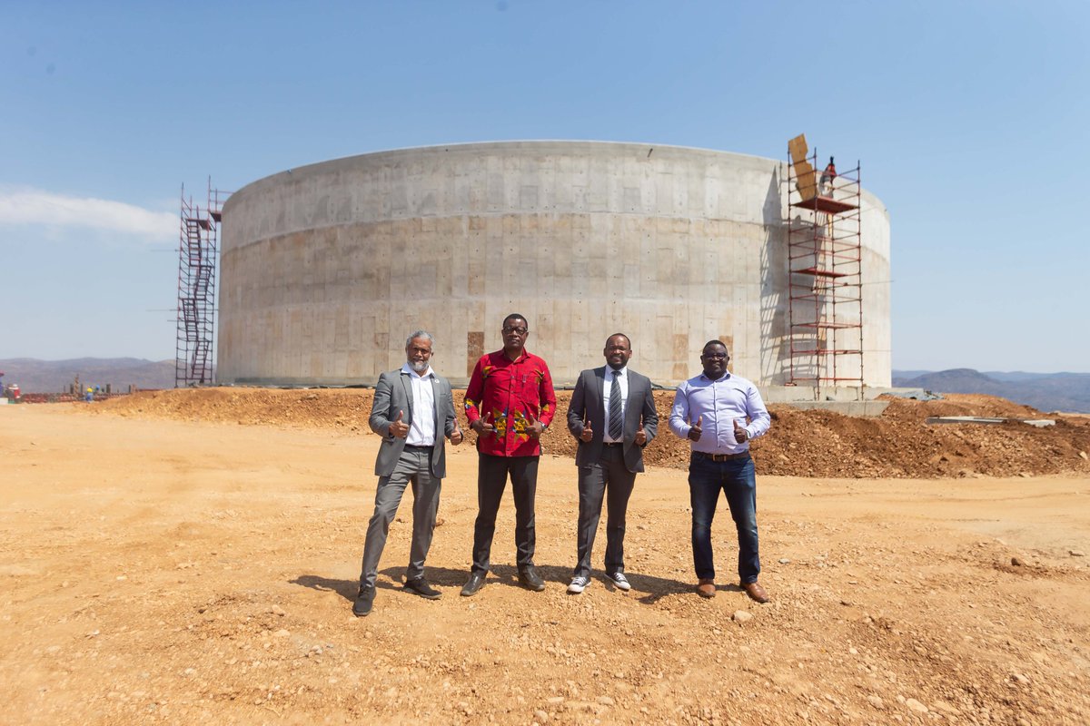 OngosV's tweet photo. It was a great honor to welcome Hon. McHenry Venaani (MP) for a site visit this afternoon at the Ongos Valley Development project. Its always a pleasure to showcase the progress at Ongos Valley & give more insight about our development.
#ongosvalley #sitevisit #progressonsite https://t.co/OJDHlqfVQM