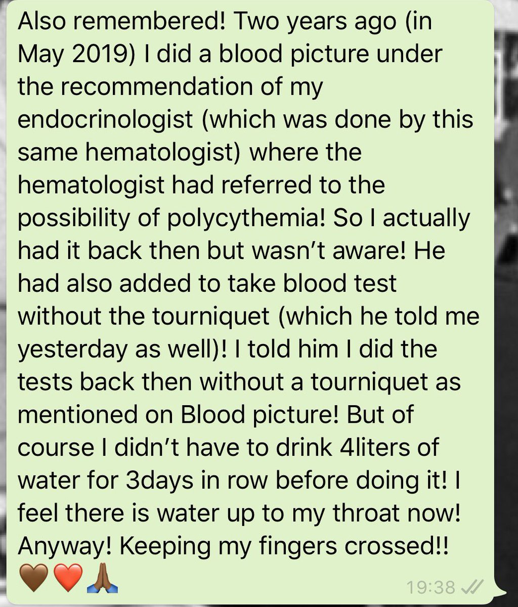 Nuwansenfilmsen's tweet photo. So without any further delay,got an appointment last week&amp;visited the hematologist yesterday afternoon!Here’s everything tht happened&amp;needs to be done!Am still using #100mg of #Cardiprin every night as a blood thinner,fr polycythemia!Latest on my ailments!Have terrible headache💡 https://t.co/eUgGus4V4o