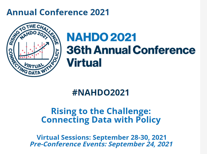 Join us virtually this week at the 36th annual NAHDO conference! HealthCorum will be presenting during the "Low Value Care &amp; Avoidable Hospitalization" session on 9/30 in the afternoon. Click the link to register here: lnkd.in/dmWWABKT