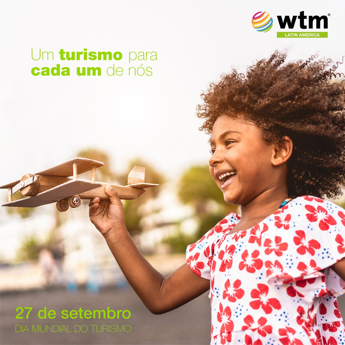 🌎 O turismo é tão incrível que deveríamos comemorá-lo 365 dias por ano! Mas, o que é turismo para você? ✋ A gente começa: Para a gente, o Turismo é a arte de inspirar pessoas a escreverem novas histórias! #WTMLAT #TurismoQueInspira