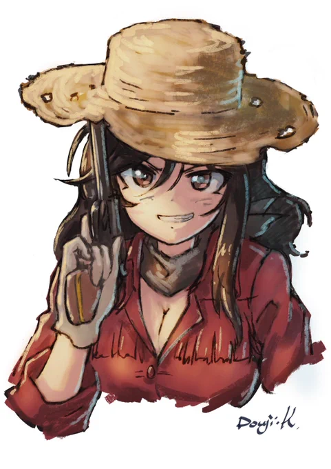 #GuP #garupan #ガルパン #ベル
ライブ配信中に描きました
新作OVA「ダイコン・ウォー!」の新キャラクターベルさん
1H+ https://t.co/XIEcRQPWOn 