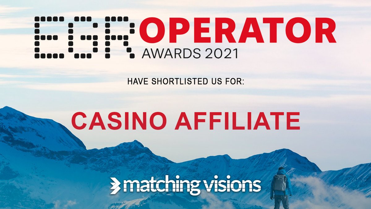 MatchingVisions's tweet image. We are delighted to announce that Matching Visions has been shortlisted for Casino Affiliate at EGR Operator Awards 2021! We are honored! 🤩🤩 EGR Global #egraward2021 #igaming #matchingvisions