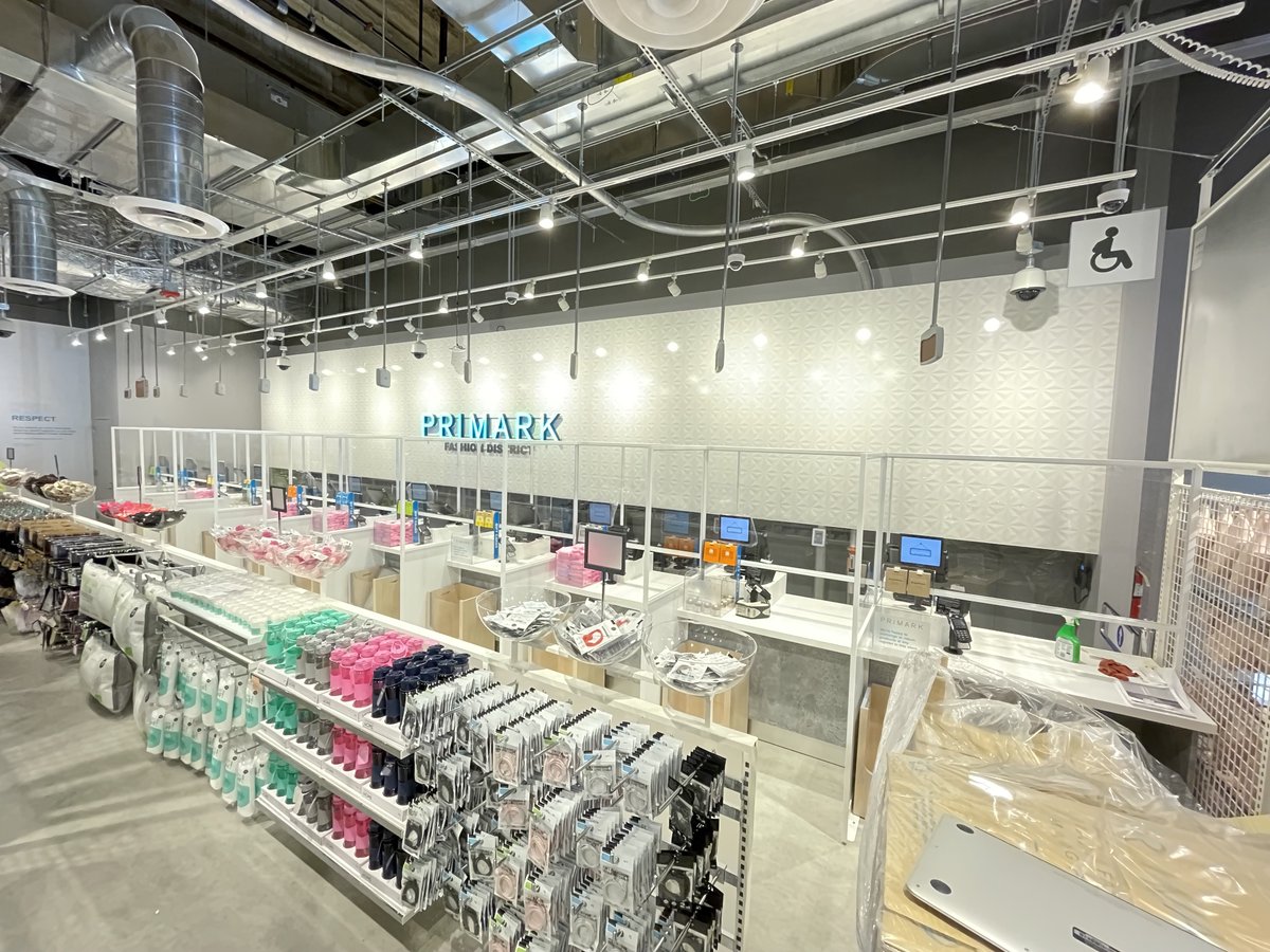 abcimaginghq's tweet photo. Here is a new Primark location in Philadelphia, PA. Our ColorEdge division took the lead on this project. They created the layouts, printed graphics on adhesive vinyl, and installed on site. Let us create graphics for your new location!

#abcimaging #coloredge #primark #shop https://t.co/uKTkIRPwXI