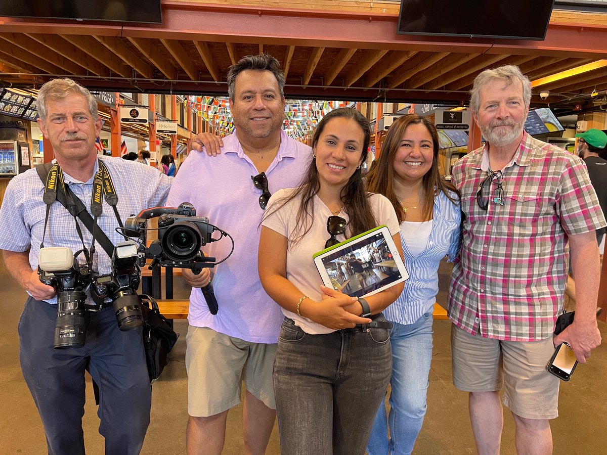 Busy weekend at @ParkvilleMarket capturing how Hartford families enjoy local amenities like this incredible place🤩. Our reward after the shoot: Mofongo with shrimp and ceviche. ¡Delicioso! @thelatinoway @adamsknight