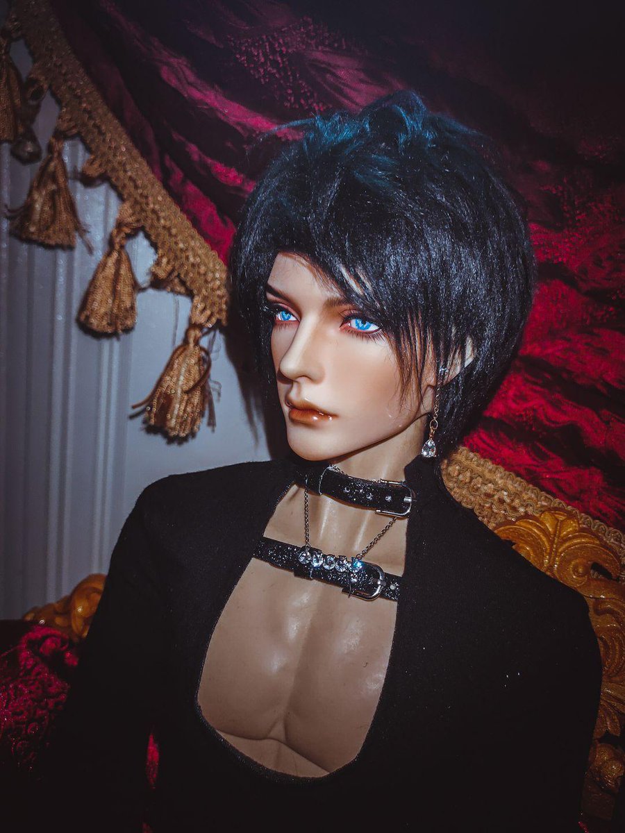 ainz_artz's tweet photo. Black looks good on him but I need either fiber or yarn wig for Junho. #bjd #balljointeddoll #granadodollbjdnoah #granadodollnoah #granadonoah #granadobjdnoah #granadodollbjd #granadodoll #granadobjd #bjdinstagram #dollstagram #doll #asianballjointeddoll https://t.co/bvXSC6UrwH