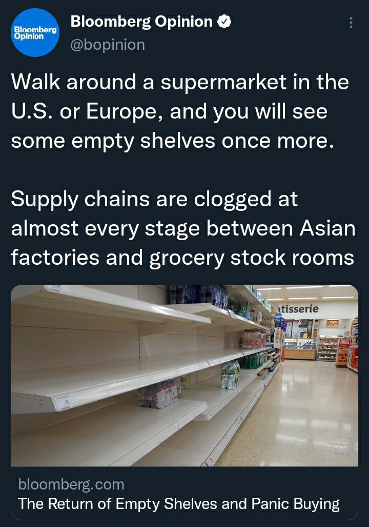 It turns out offshoring supply chains and not being able to produce things in America that Americans need was a monumentally stupid idea Naturally it had the support of both parties and most think tanks