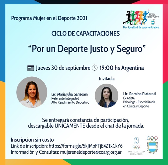 confedepcba's tweet photo. #COA El jueves 30 de septiembre a partir de las 19 hs, se realizará el sexto encuentro denominado “Por un deporte justo y seguro”. Ingresá a la nota e inscribite al evento. #Confecba
Más info: https://t.co/2oFVYhLUtC https://t.co/p6Eba8WeaV