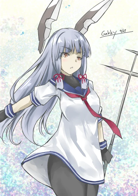 #艦これ版真剣お絵描き60分一本勝負_20210927
#艦これ版深夜の真剣お絵描き60分一本勝負 
跪きなさい 