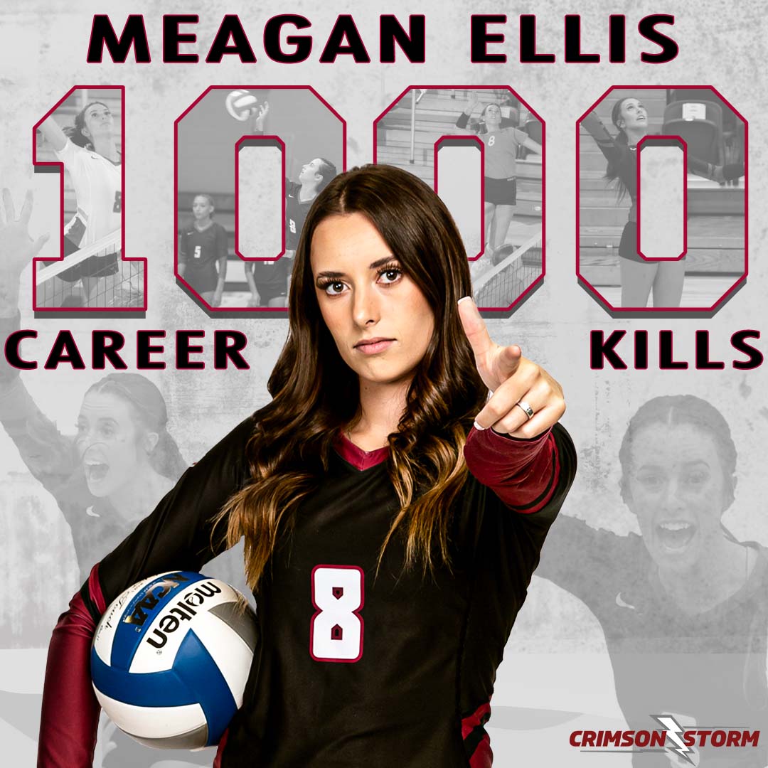 SNUAthletics's tweet photo. You should know by now, @megryan_ellis can put it down!

Last Thursday at Southeastern Oklahoma State, Ellis became @snu_volleyball's 11th member of the 1,000 career kills club! 

#BoltsUp⚡️ https://t.co/lH7x4zoSDB