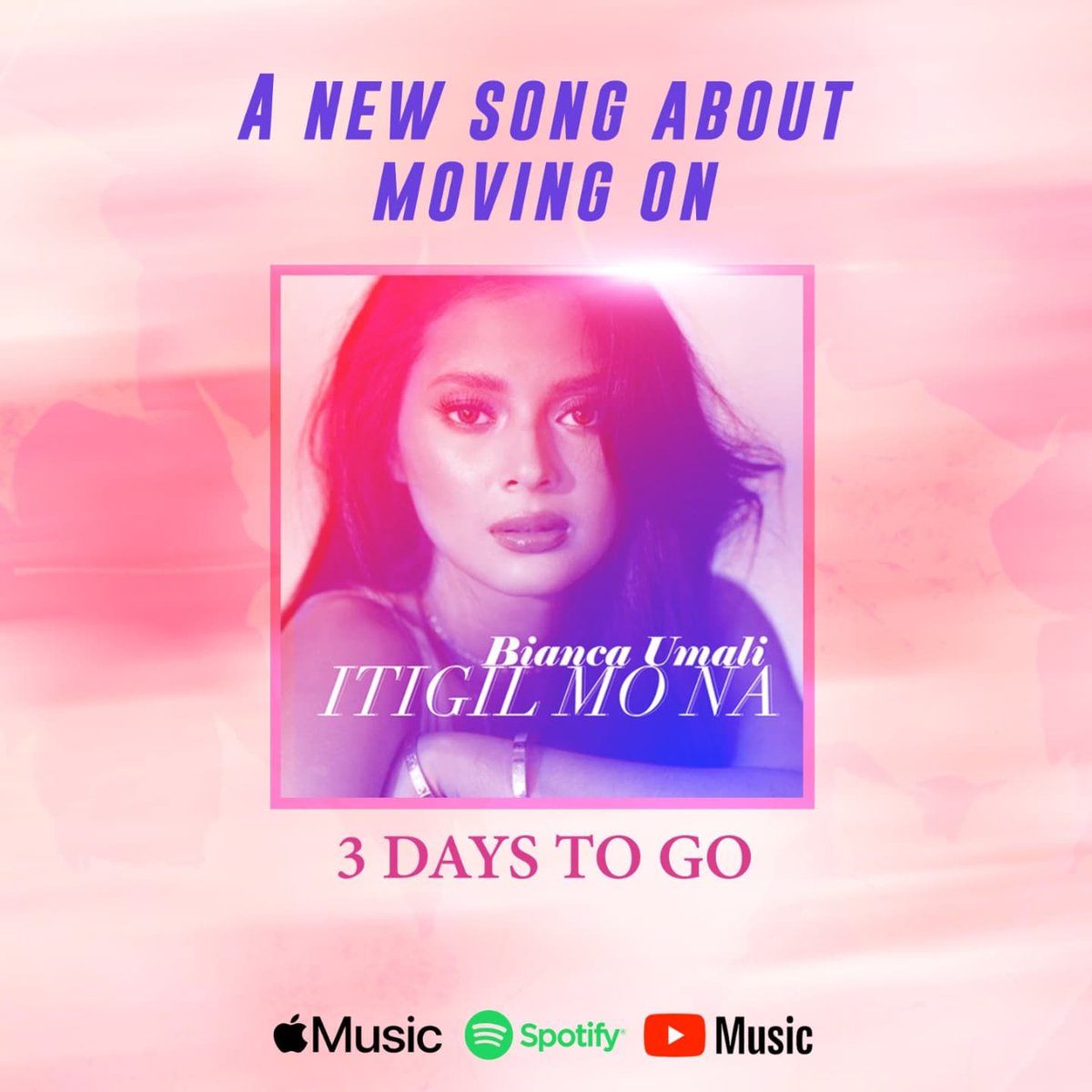 Sparkle_GMA's tweet photo. #LegalWives star #BiancaUmali is ready to share her latest song with you! 

You can pre-order 'Itigil Mo Na,' ang pinakabagong "move on" song ng mga sawi, and be the first to listen to it when it's released worldwide this Thursday, September 30! #BiancaUmaliItigilMoNa https://t.co/96stSWrN7O