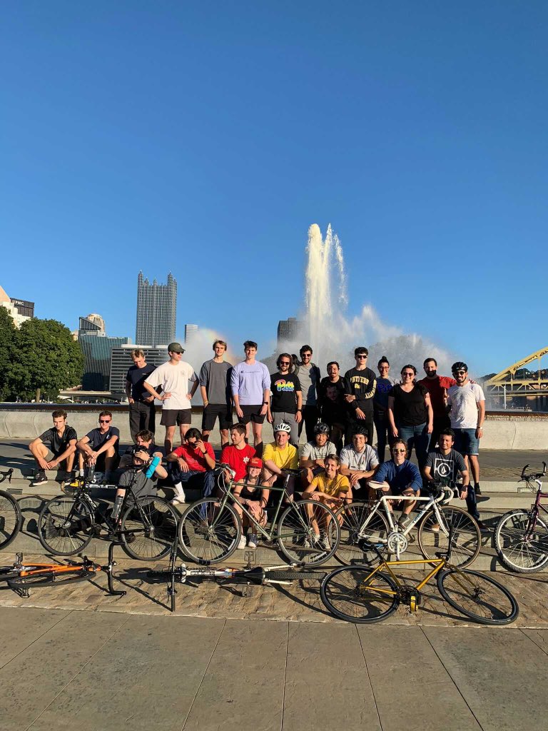 What a beautiful day in the neighborhood 🚲☀️ thank you to everyone who participated in #biketocampusweek