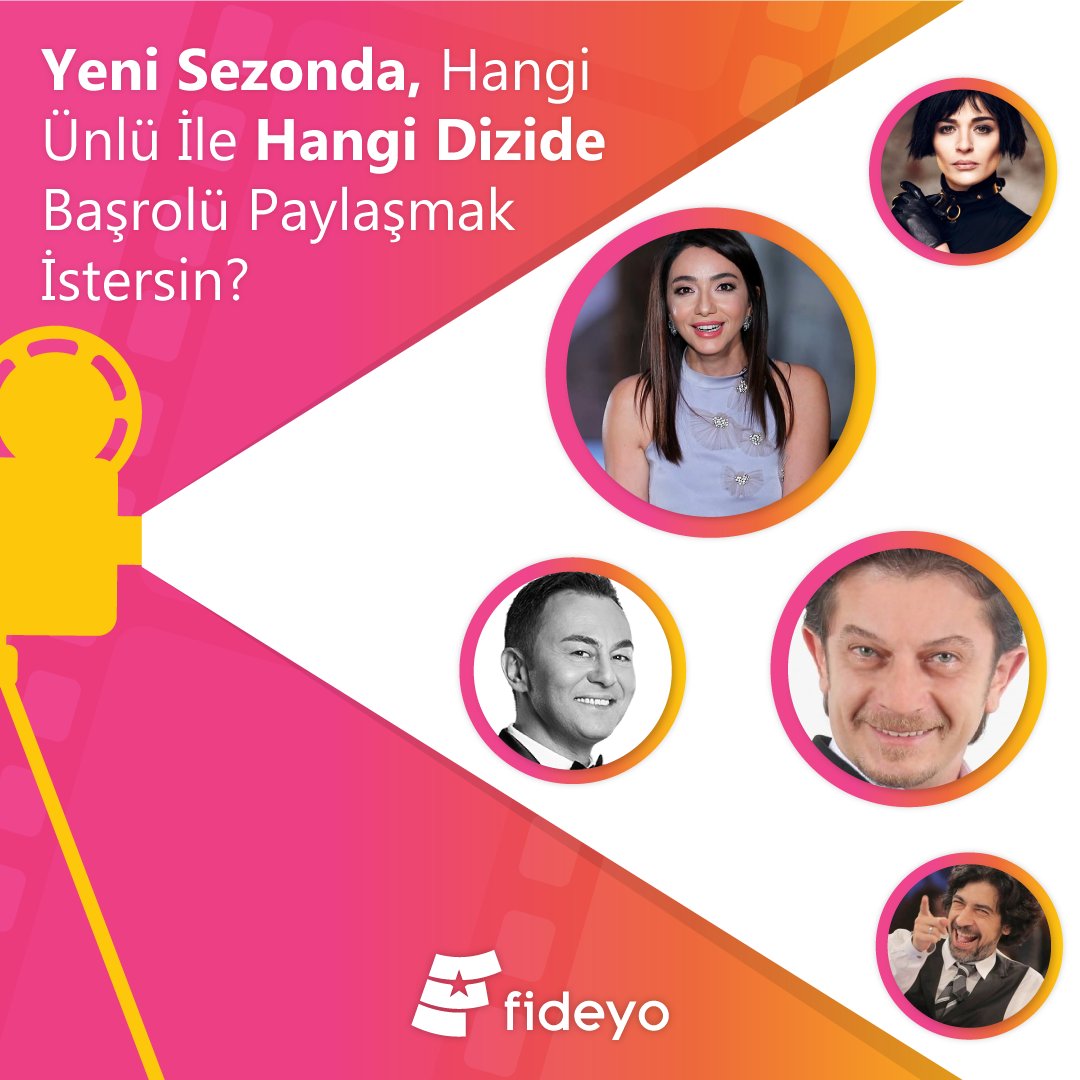 FideyoApp's tweet photo. Yeni sezonda favori başrolün kim? 😍
Yorumlara etiketle! 👇
#Fideyo #Fideyola #FideyoApp #Ünlüler #Ünlü #Sanatçı #Oyuncu #Dizi #Film #Sanat #Sanatçı #Sinema #YoutubeTürkiye #Youtube #DiziÖnerisi #DiziReplikleri #ÖyküGürman #SerdarOrtaç #OkanBayülgen #Ersin https://t.co/uEjWIN9Y56