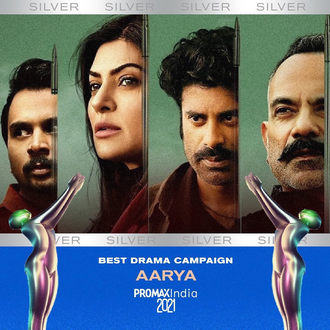 OfficialRMFilms's tweet photo. #Aarya winning streak continues! #PromaxIndia2021

Super excited @RamKMadhvani @amita_madhvani @WT_India @mytriadiwarrior @thesaazinbir @swarajamdar @creativecolonel @promax_india 

From Team #RMF https://t.co/4DxbnUauSW