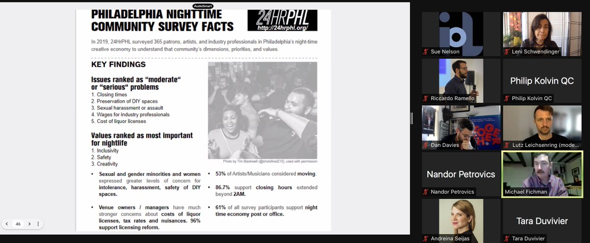 #GNRP <a href="/djaptone/">Michael The Lion</a> <a href="/24HrPHL/">24HrPHL</a> surveyed specifically to collect relavant #analytics as a basis for advocacy. 
#NightAnalytics #Nightgovernance