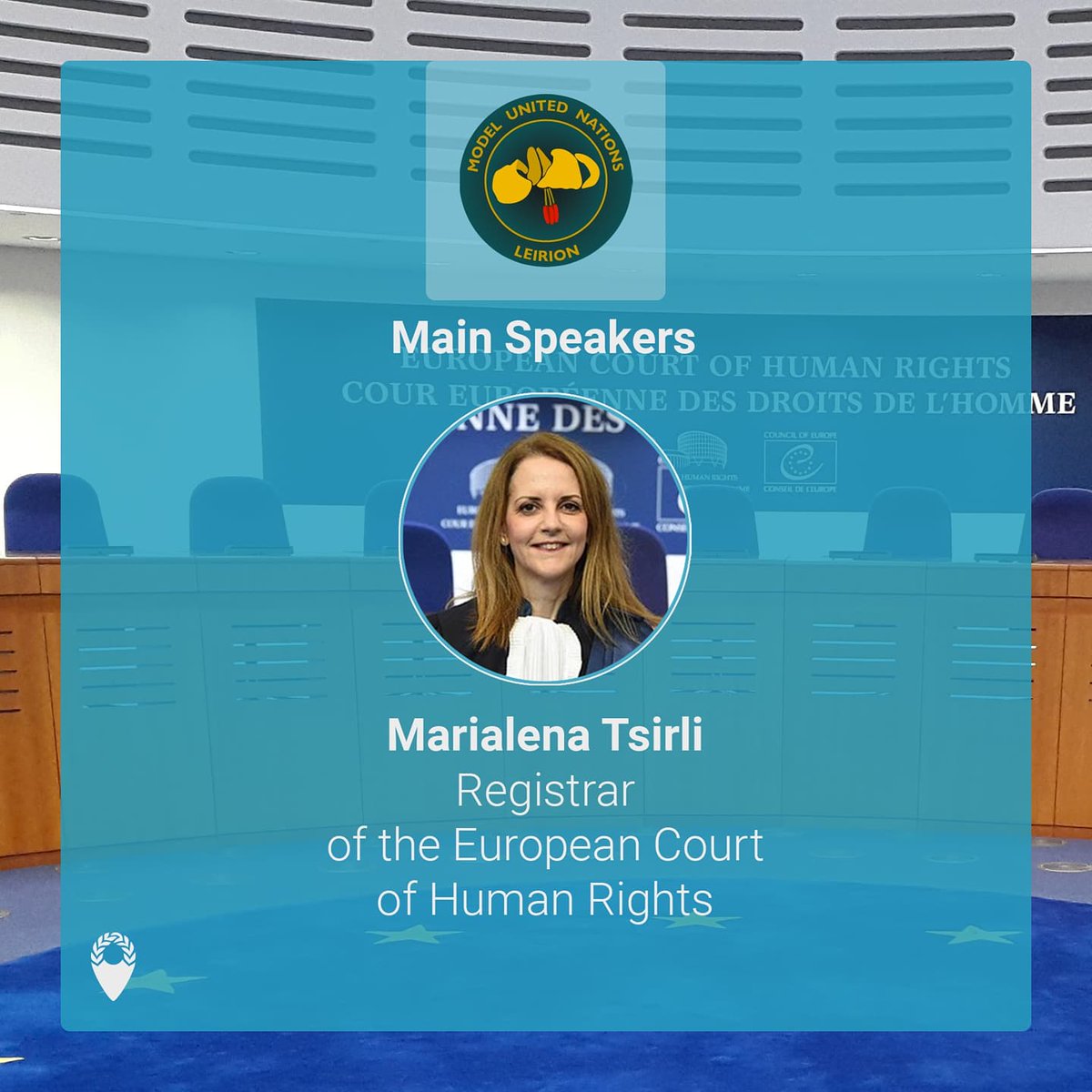 MyMUN_net's tweet photo. Get ready for the first Leirion MUN! The conference is  under the auspices of the Hellenic Republic Ministry of Digital Governance, and hosts two guest speakers. Applications are open for High-School and University students until the 30.9.21
Apply through https://t.co/qUlB3vWb1z https://t.co/S1TBNC7KBj