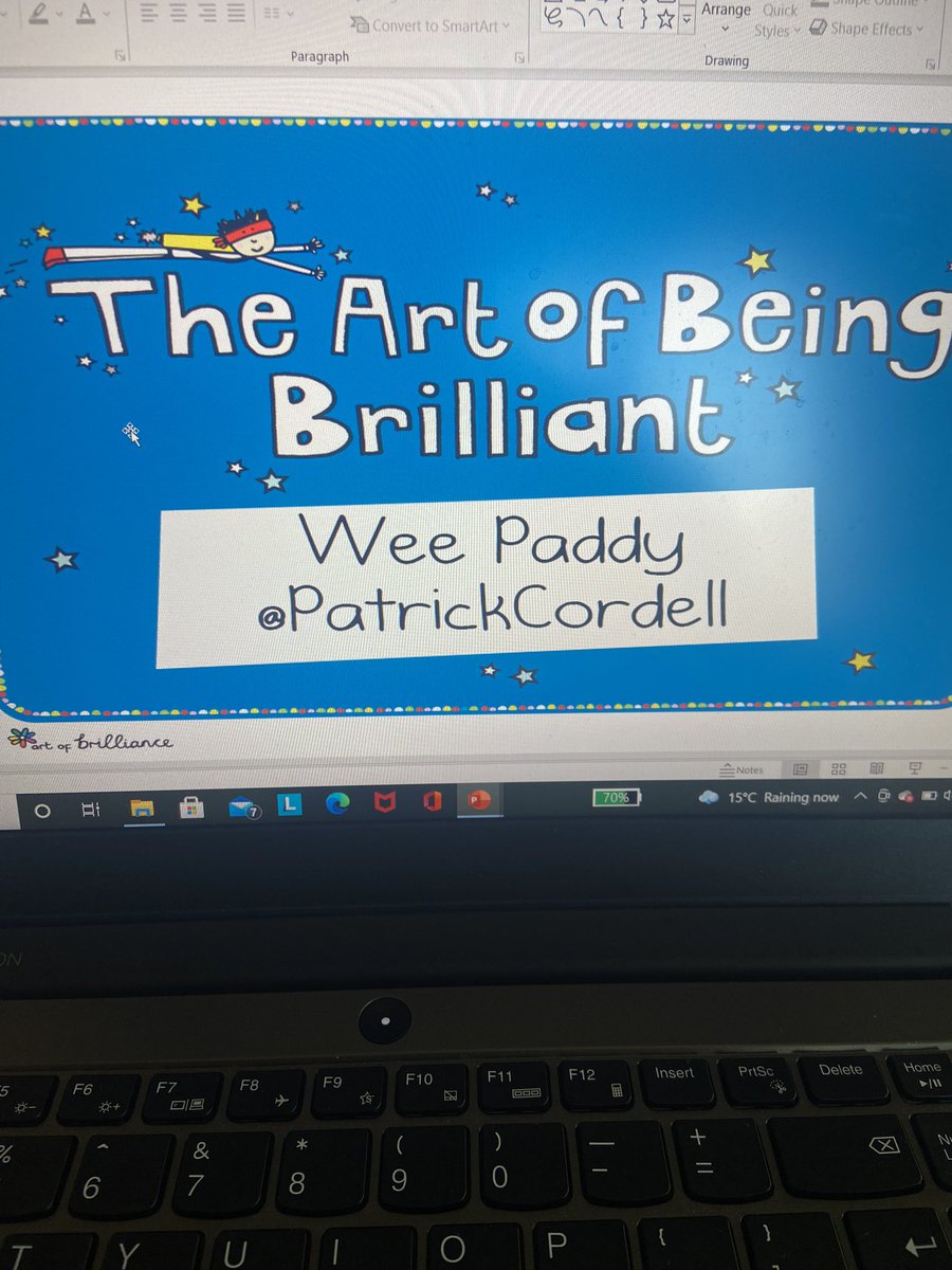 Wee Paddy (@patrickcordell) on Twitter photo I am absolutely delighted to be delivering live School sessions this week, i pour my heart and soul into every session I do, I have a big story to tell and a lot of learnings along the way, what’s stopping you from learning what I have learned? #artofbrill #positivepsychology I am absolutely delighted to be delivering live School sessions this week, i pour my heart and soul into every session I do, I have a big story to tell and a lot of learnings along the way, what’s stopping you from learning what I have learned? #artofbrill #positivepsychology